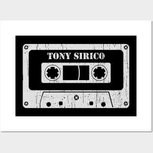 Tony Sirico - Vintage Cassette White Posters and Art